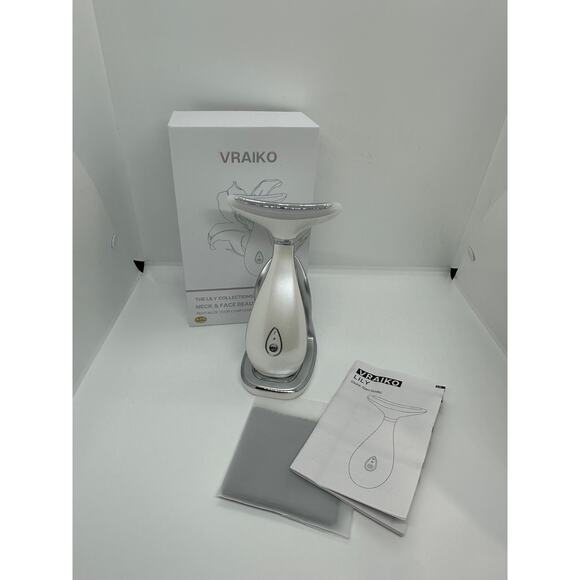 VRAIKO LILY Neck & Face Beauty Massager. NWB - Picture 8 of 8